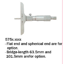 Depth Micrometer with Screw